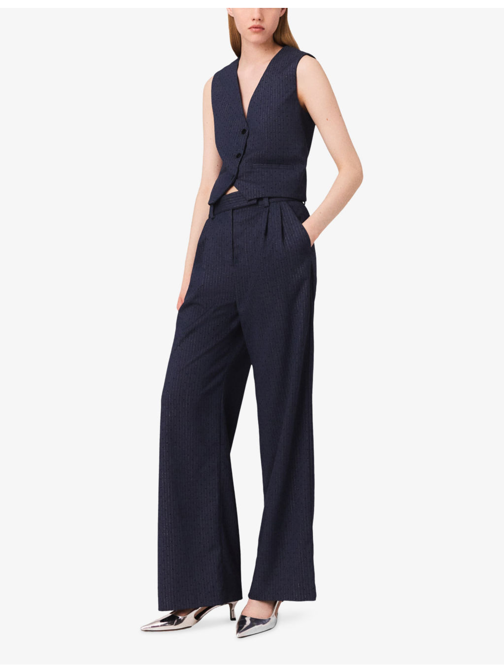 Rhinestone suit trousers - 2
