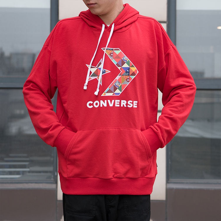 Converse Star Chevron Hoodie 'Red' 10017833-A03 - 3