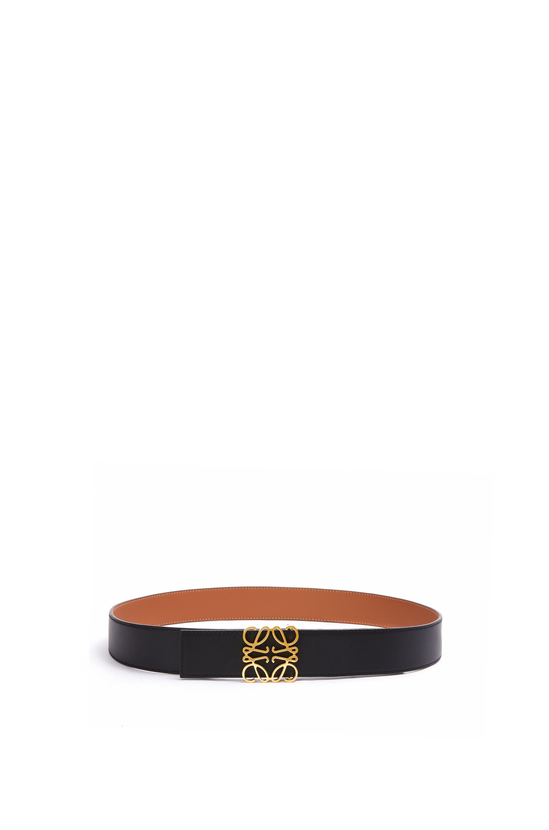 Anagram belt in smooth calfskin - 3