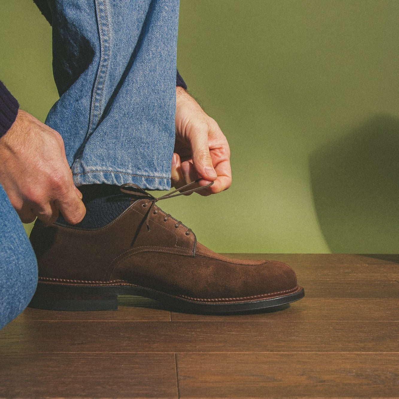 Savoy - Sepia Janus Calf Suede - 4