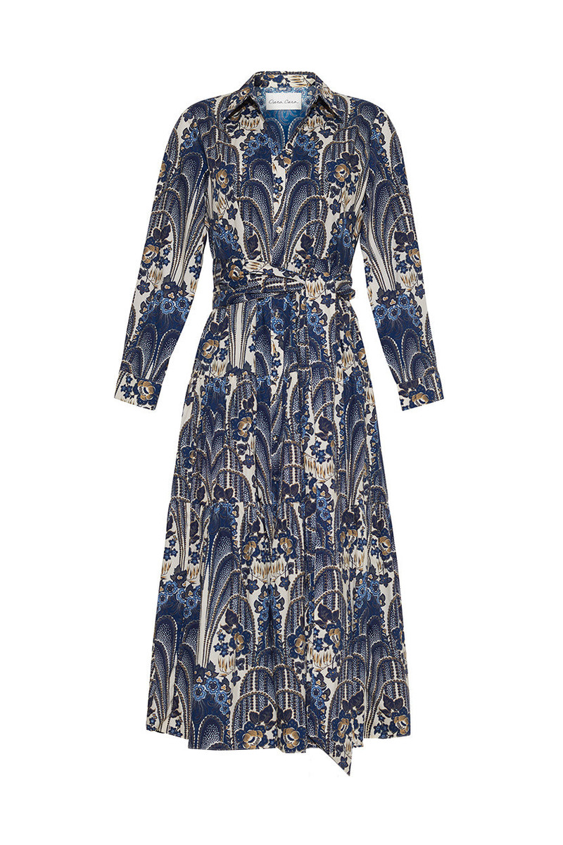 Lolita Dress Shirtdress Redefined in a Paisley Fantasy 1