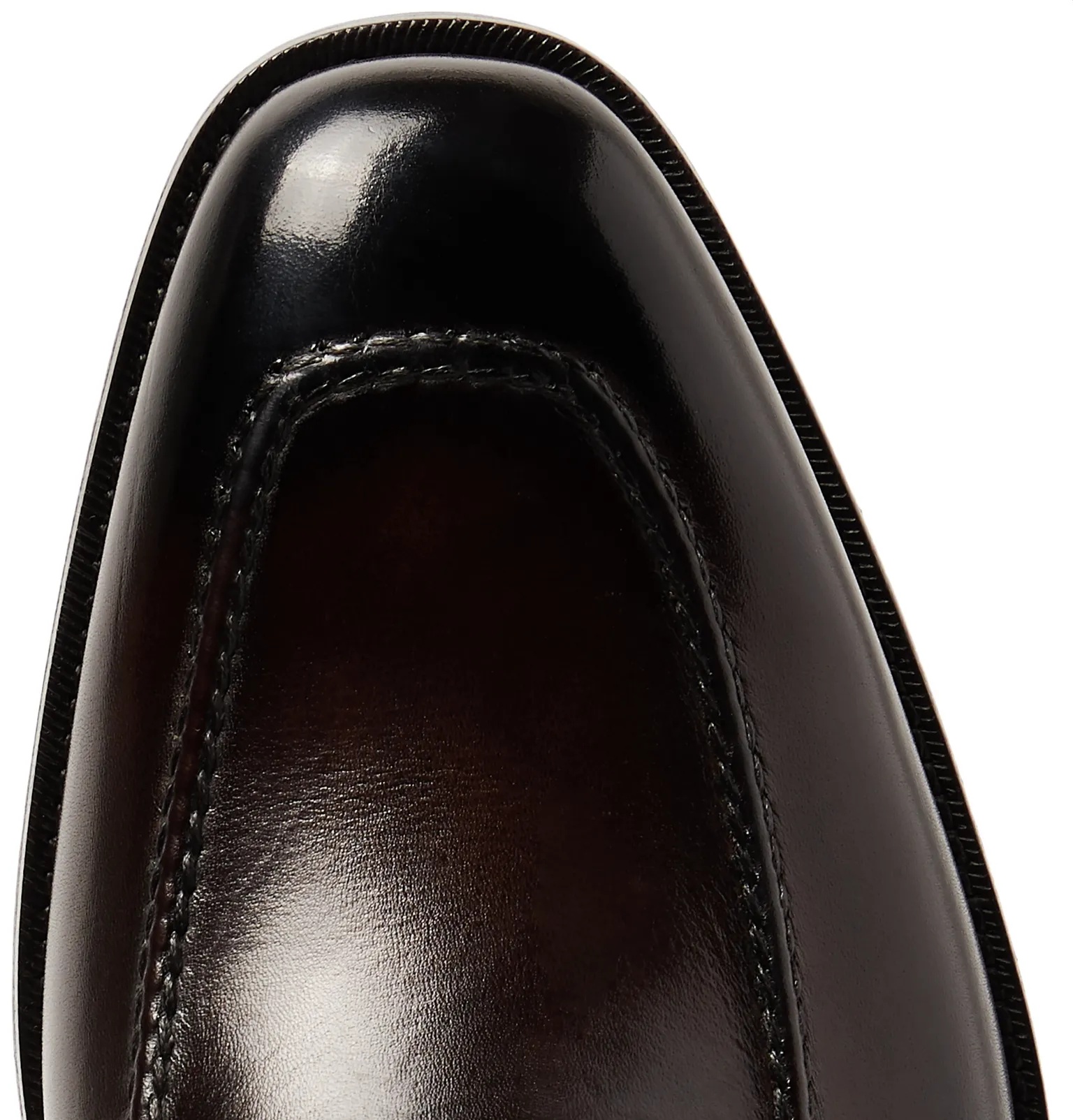 Wessex Polished-Leather Penny Loafers - 7