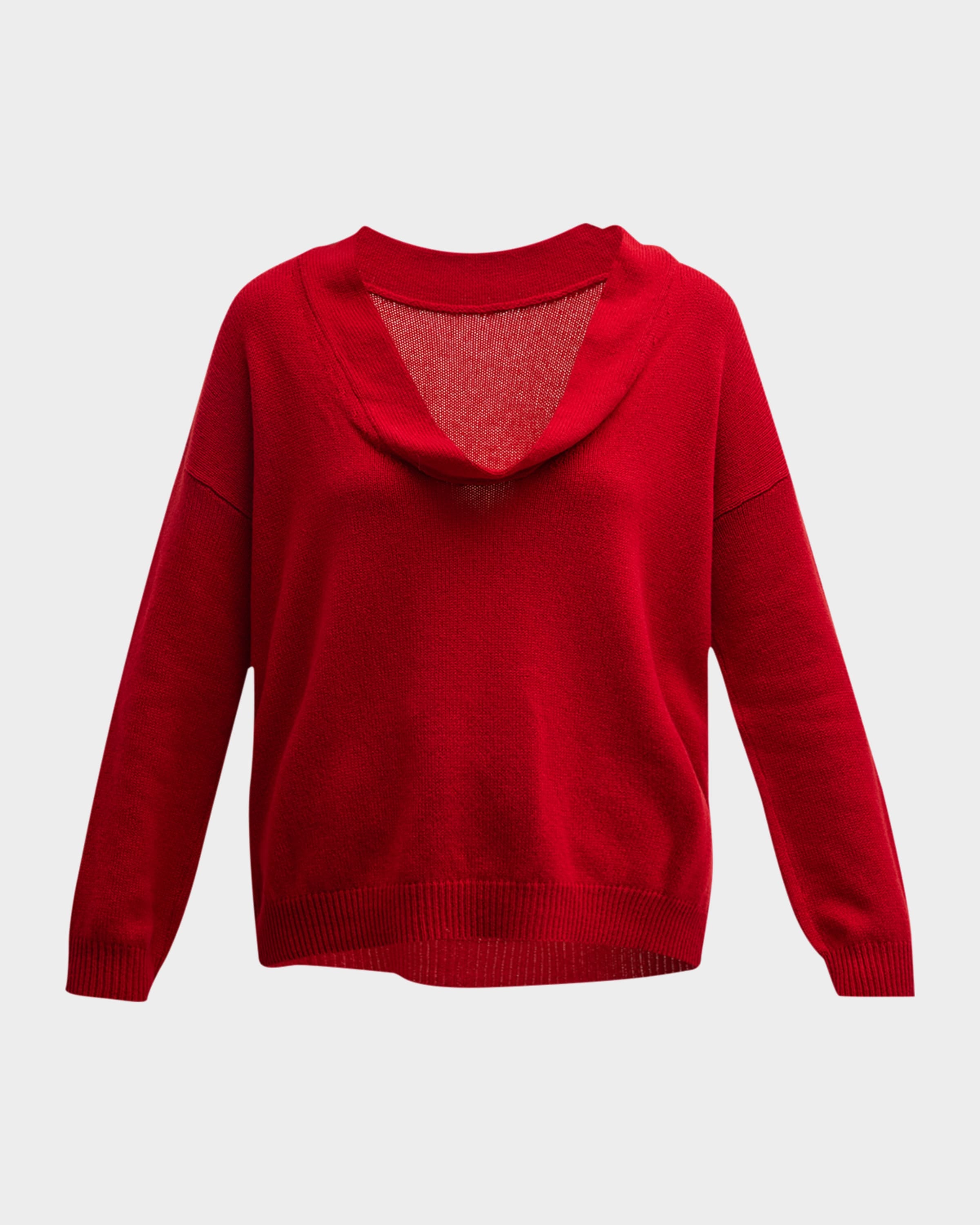 Cowl-Neck Cashmere Sweater - 2