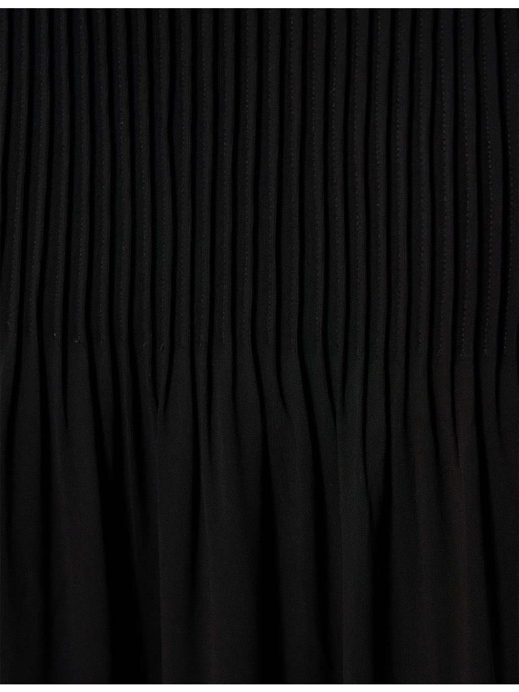 Pleated Short-Sleeve Jersey Midi Dress - 6