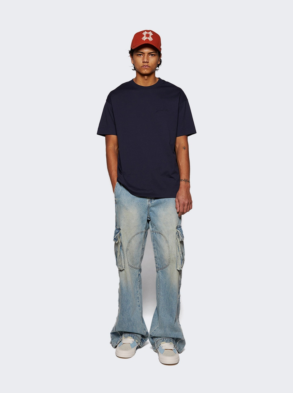 Standard Short Sleeve Tee Dark Blue - 2