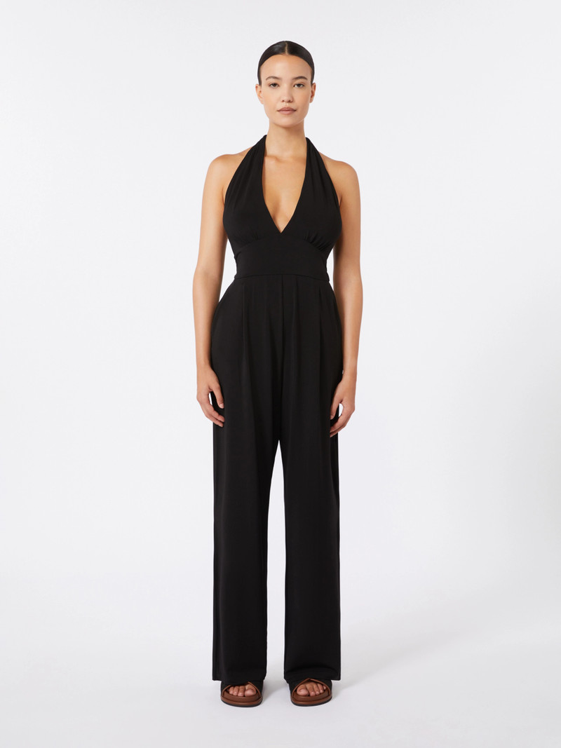 ACUME Stretch jersey jumpsuit - BLACK 3