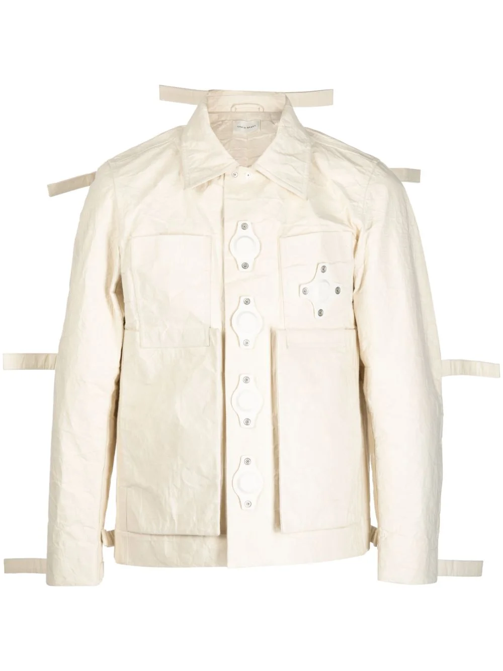 Tab eyelet strings jacket - 1