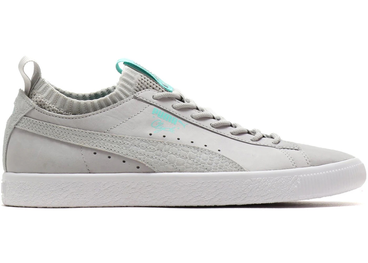 Puma Clyde Sock Lo Diamond Supply Co Grey - 1