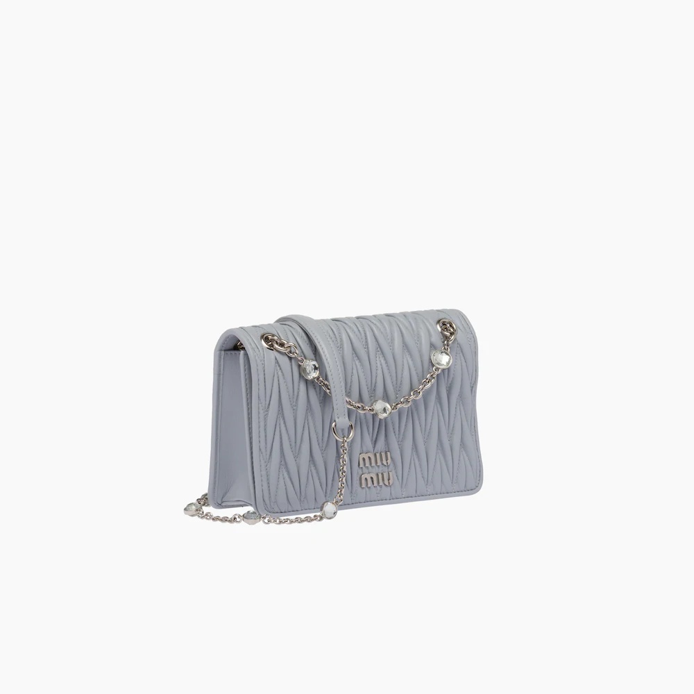 Matelassé nappa leather mini-bag - 2