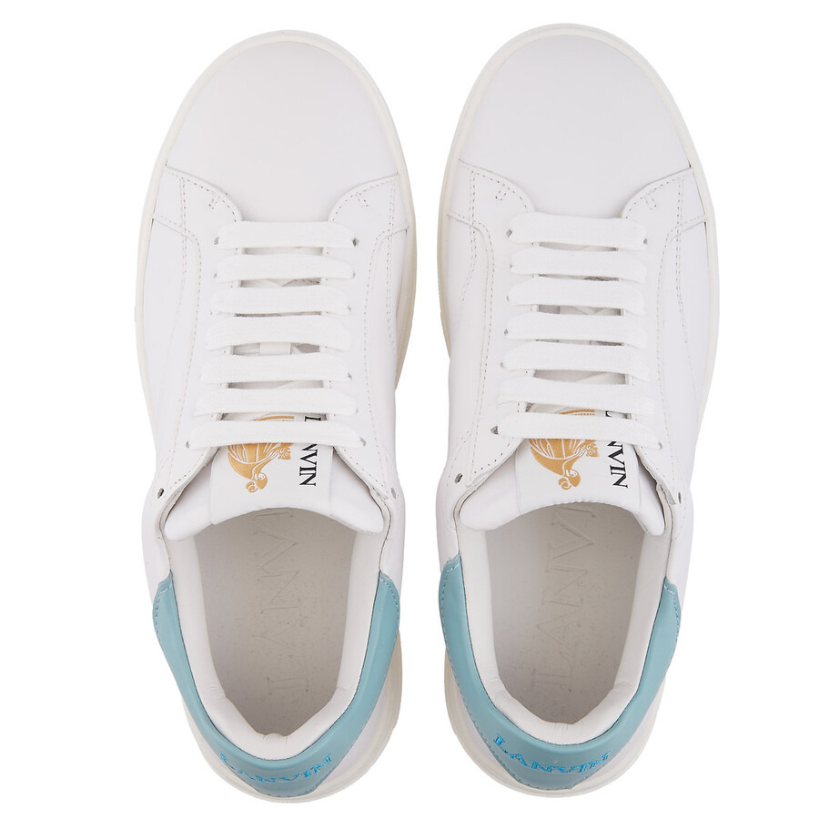 Lanvin DDB0 Leather Low-Top Sneakers - 3