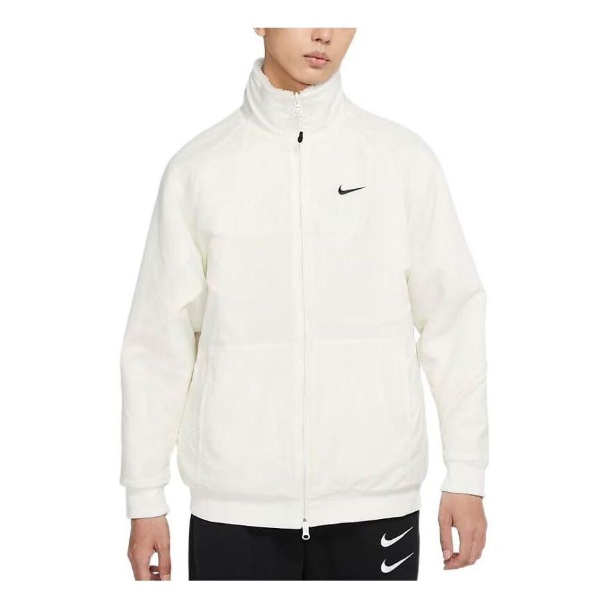 Nike Swoosh 2-way fleece jacket 'White' FB1910-133 - 1