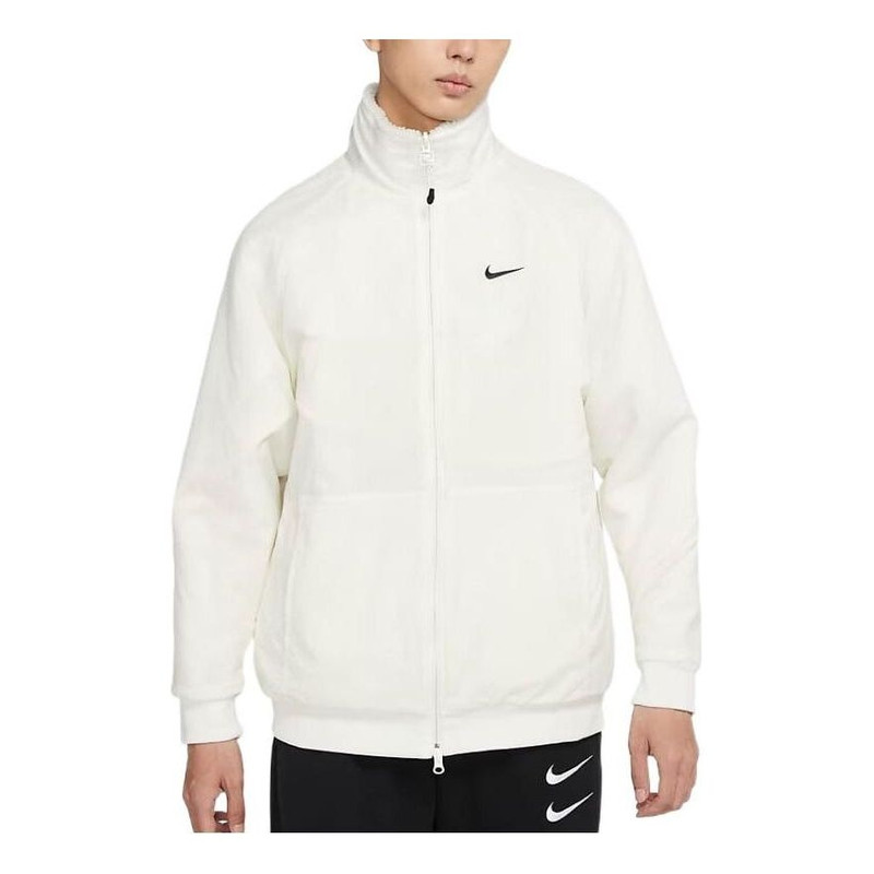 Nike Swoosh 2-way fleece jacket 'White' FB1910-133 - 1