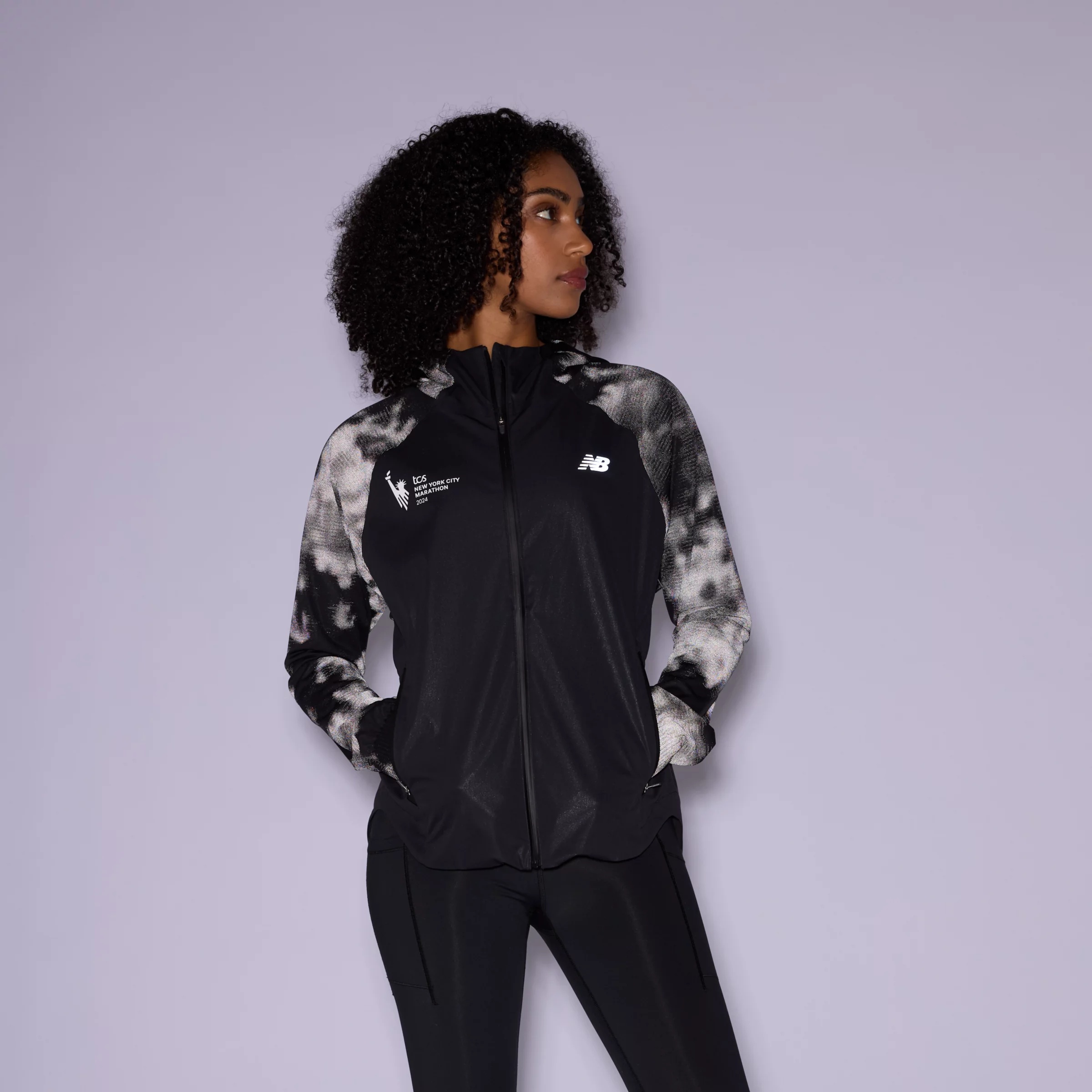 NYC Marathon Reflective Woven Jacket - 2