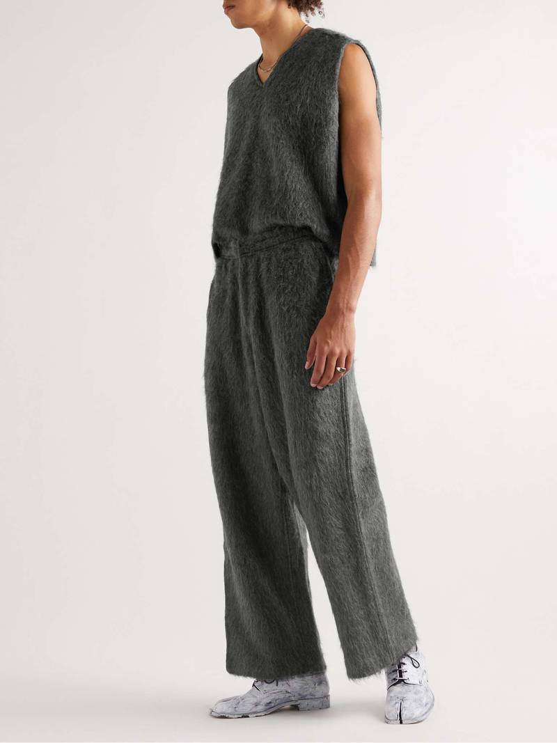 Our Legacy Double Lock Brushed-Knit Sweater Vest outlook