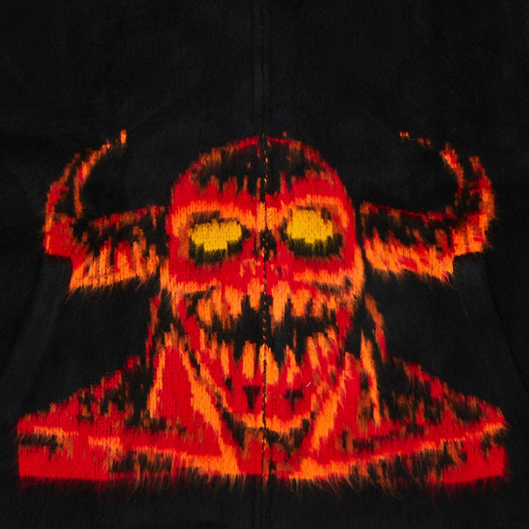 Supreme x Toy Machine Zip Up Hooded Sweatshirt 'Black' - 3