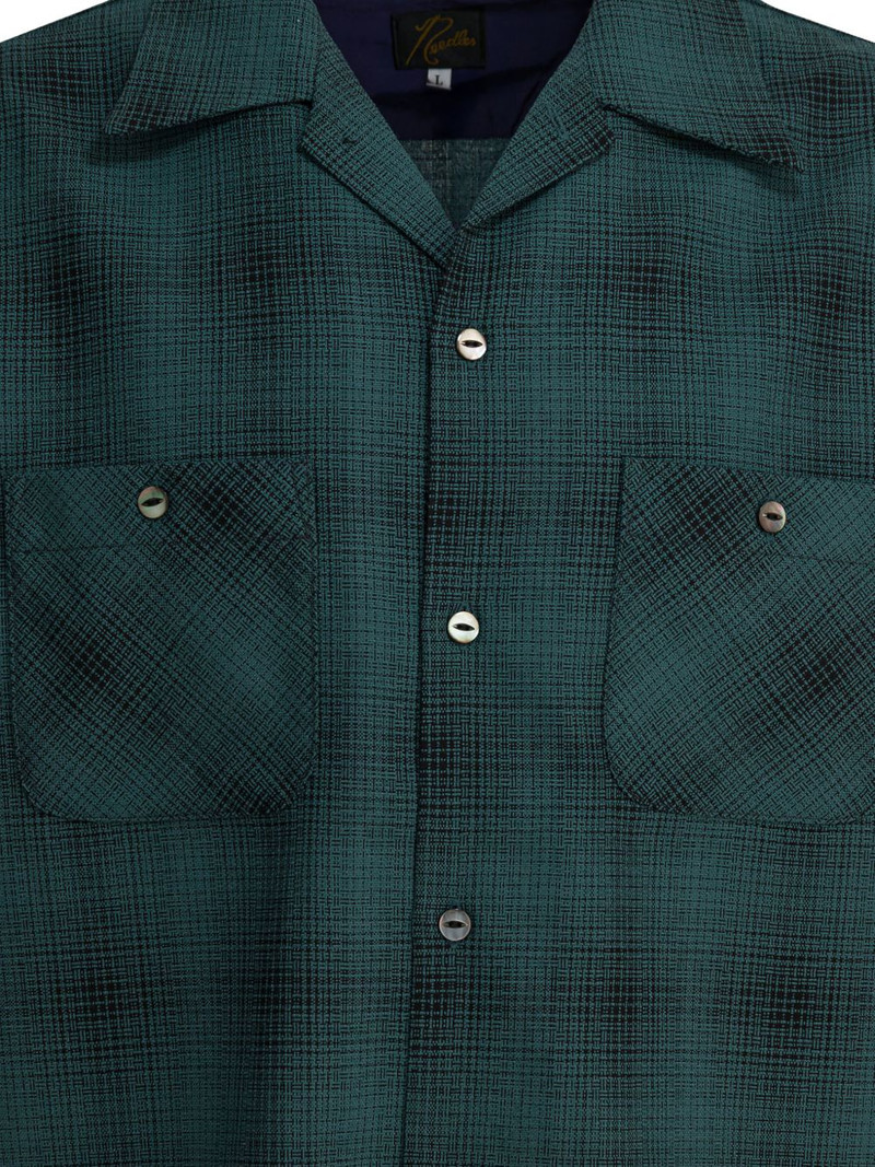 One-Up checked chest-pocket shirt 4
