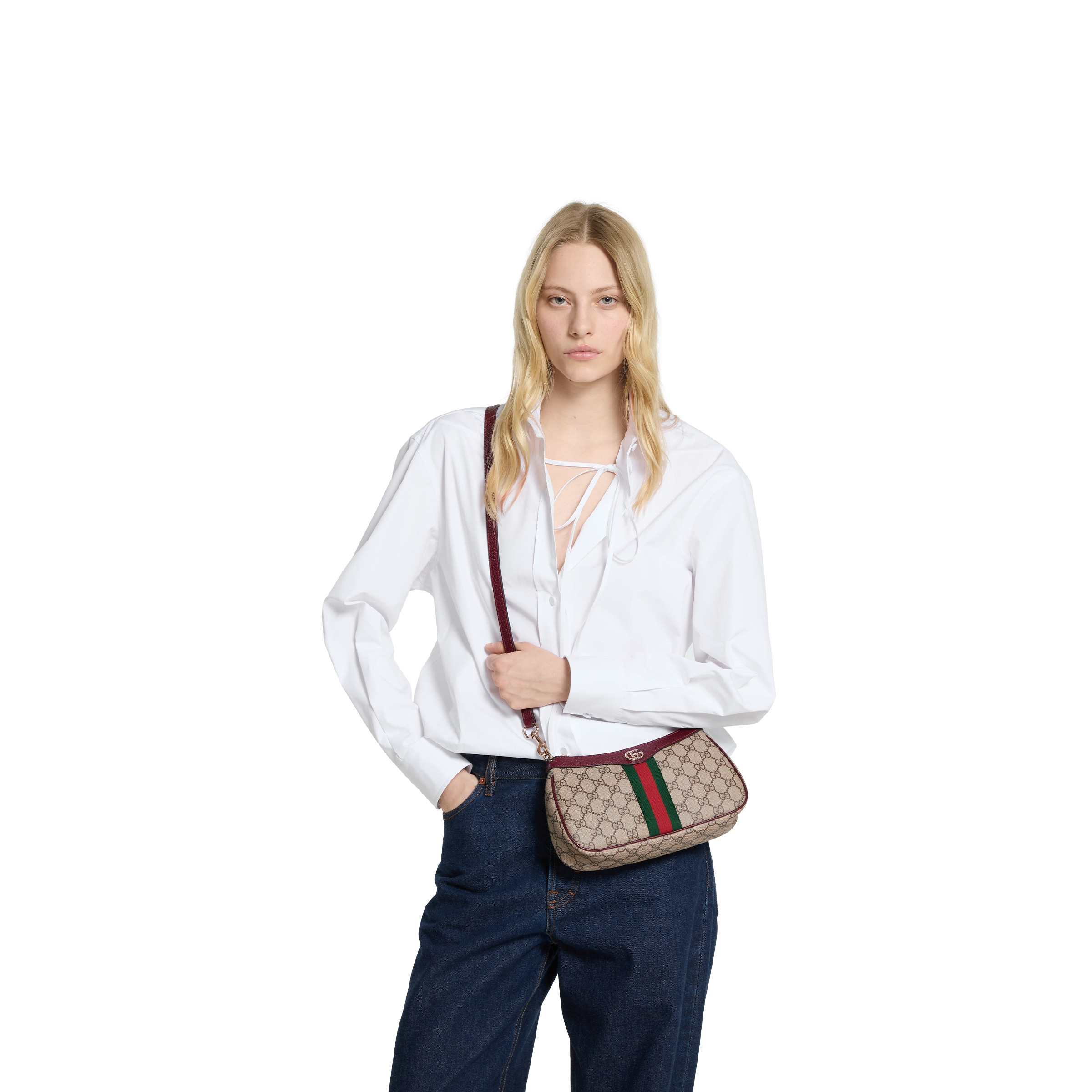 Ophidia small shoulder bag - 5