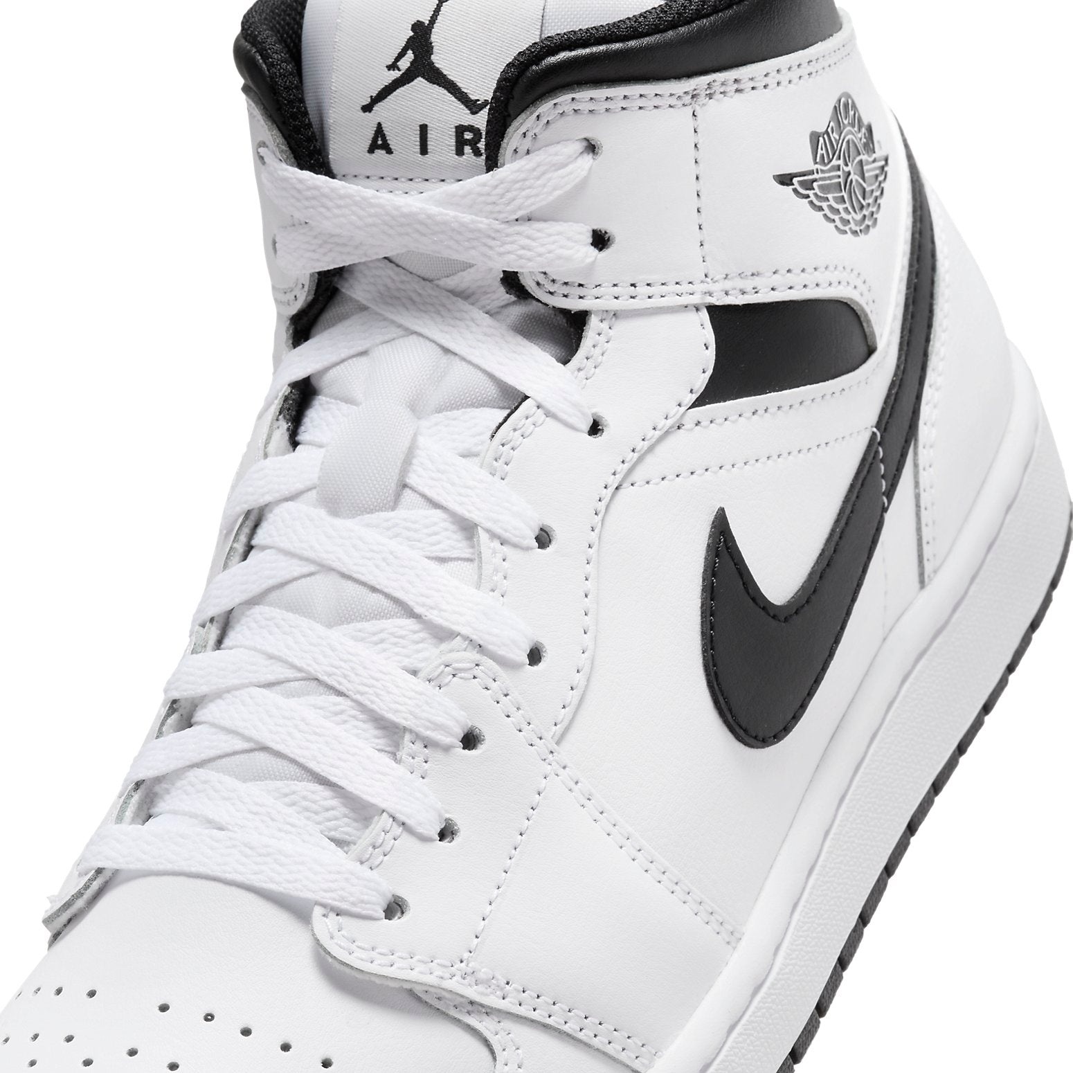Air Jordan 1 Mid 'White Black' DQ8426-132 - 5