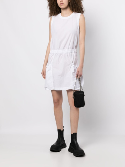 Moncler sleeveless cotton mini dress outlook