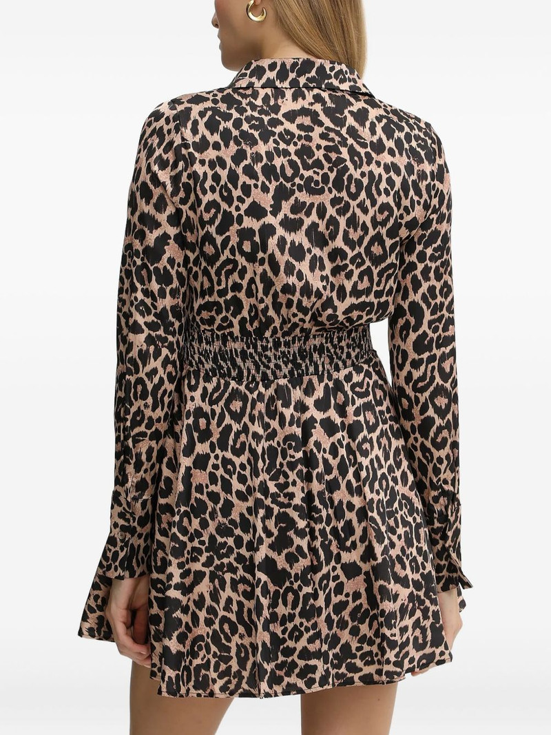 animal-print mini dress 3