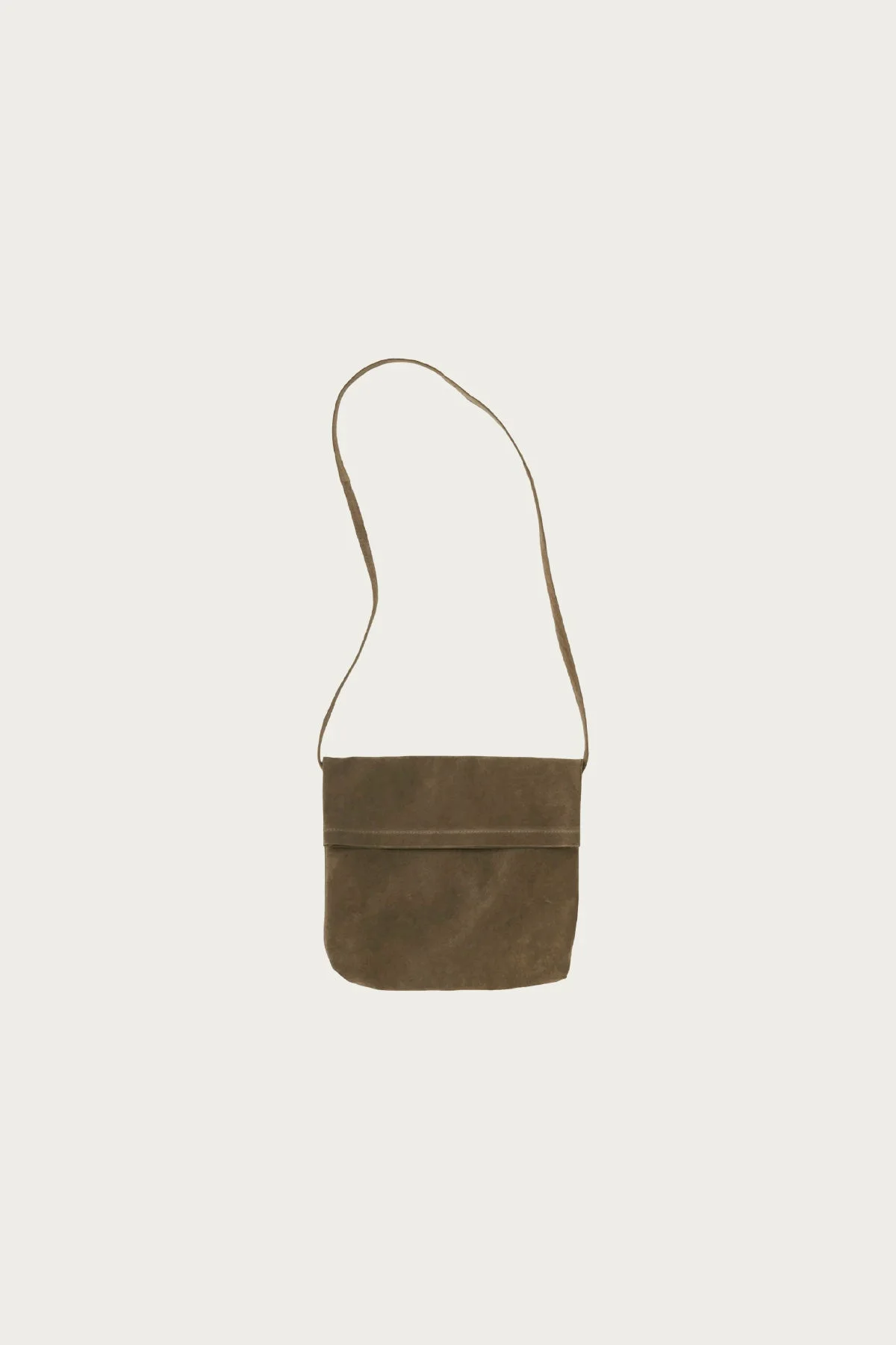 Small Pig Flap Shoulder Bag - Khaki - 1