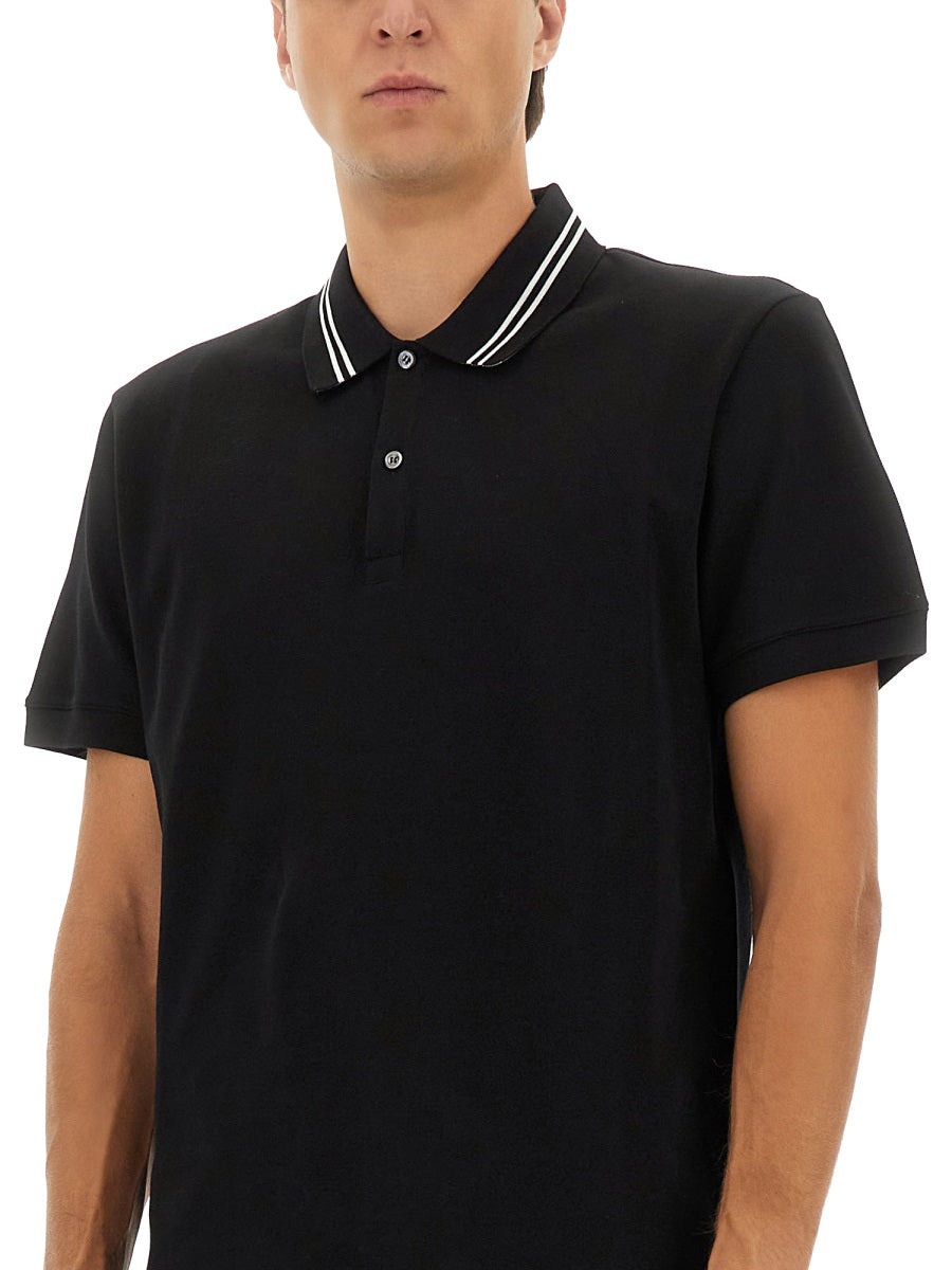Polo Shirt With Logo On The Collar - 4