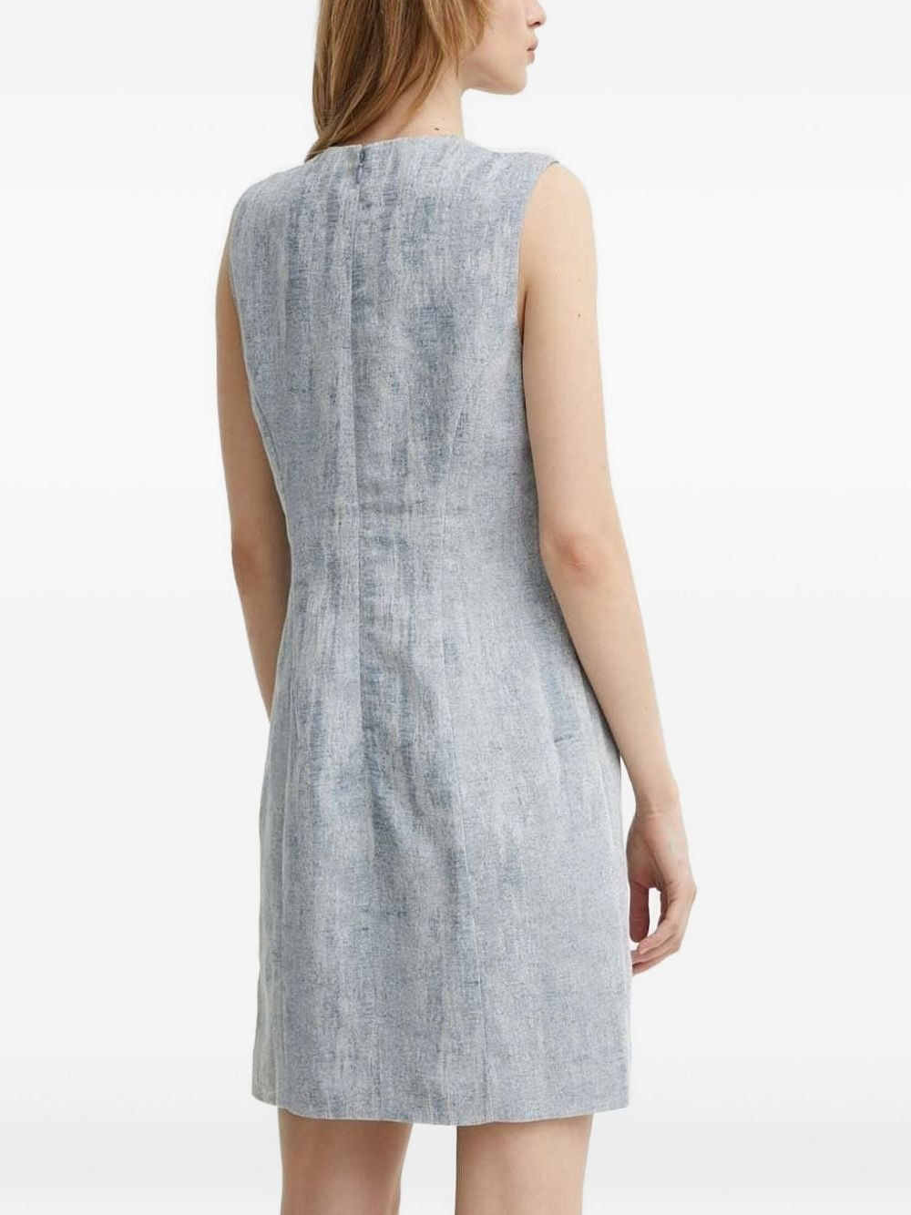 sleeveless mini dress - 2