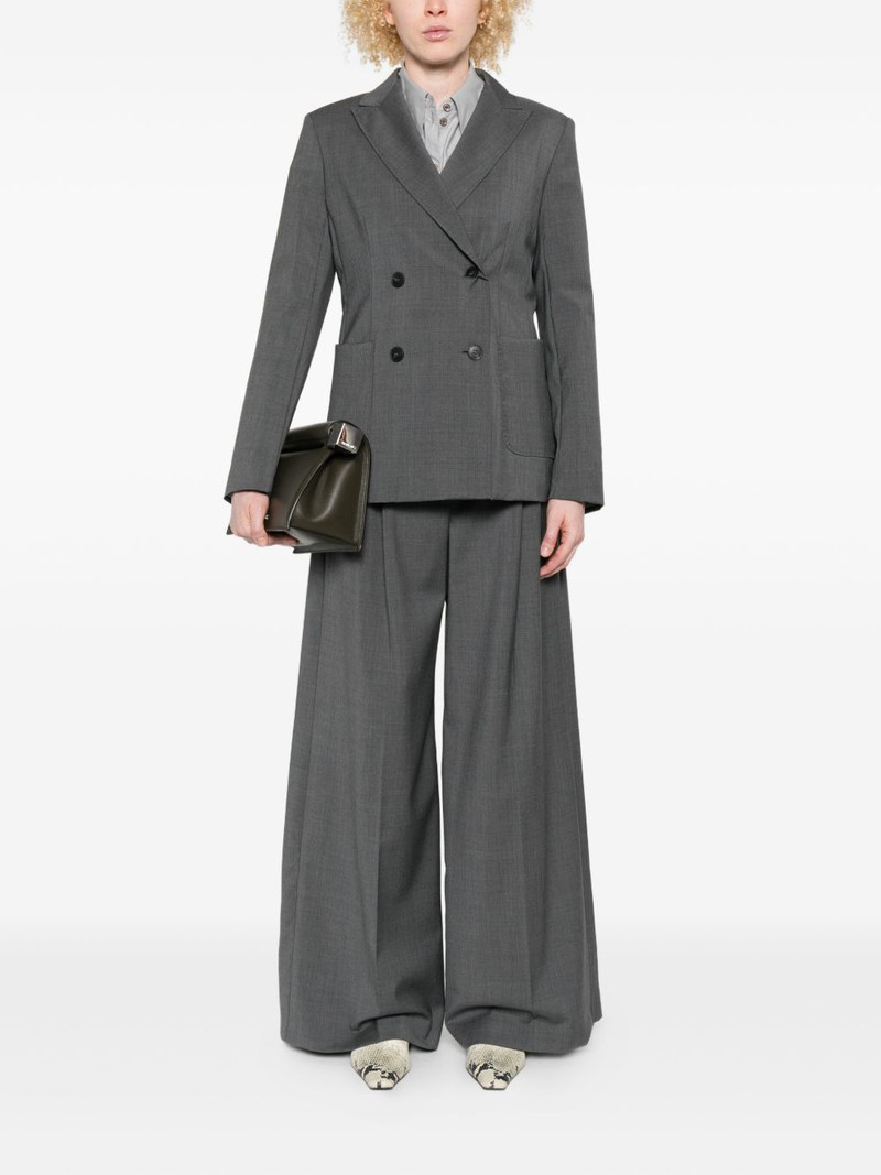 WEEKEND Max Mara pleated wide-leg trousers outlook