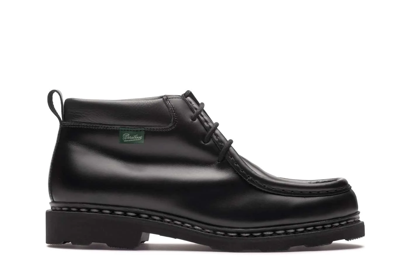 Milla Black Silk - Rubber Sole - 1