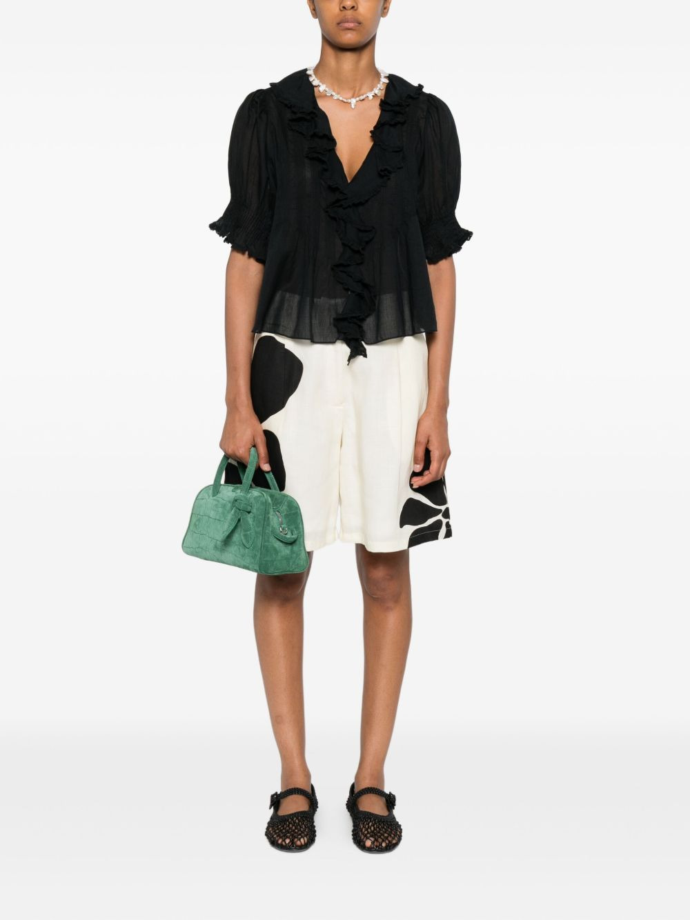 Henri ruffled blouse - 2
