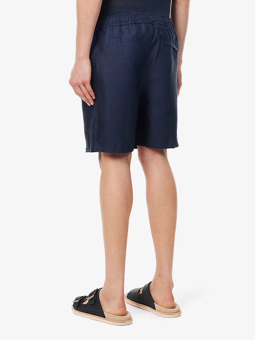 Aruba brand-tab swim shorts - 6