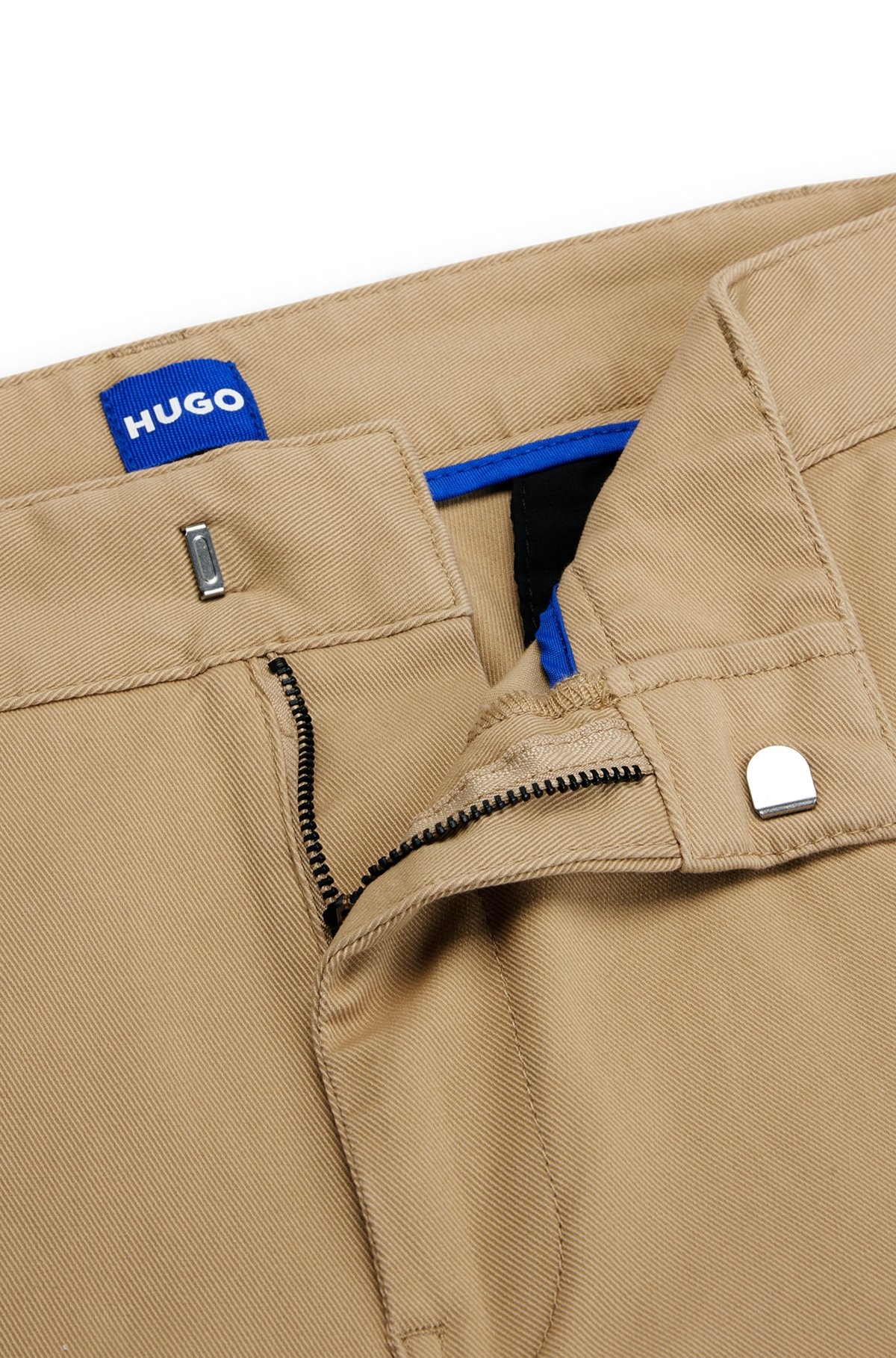 BAGGY-FIT TROUSERS IN COTTON TWILL - 6