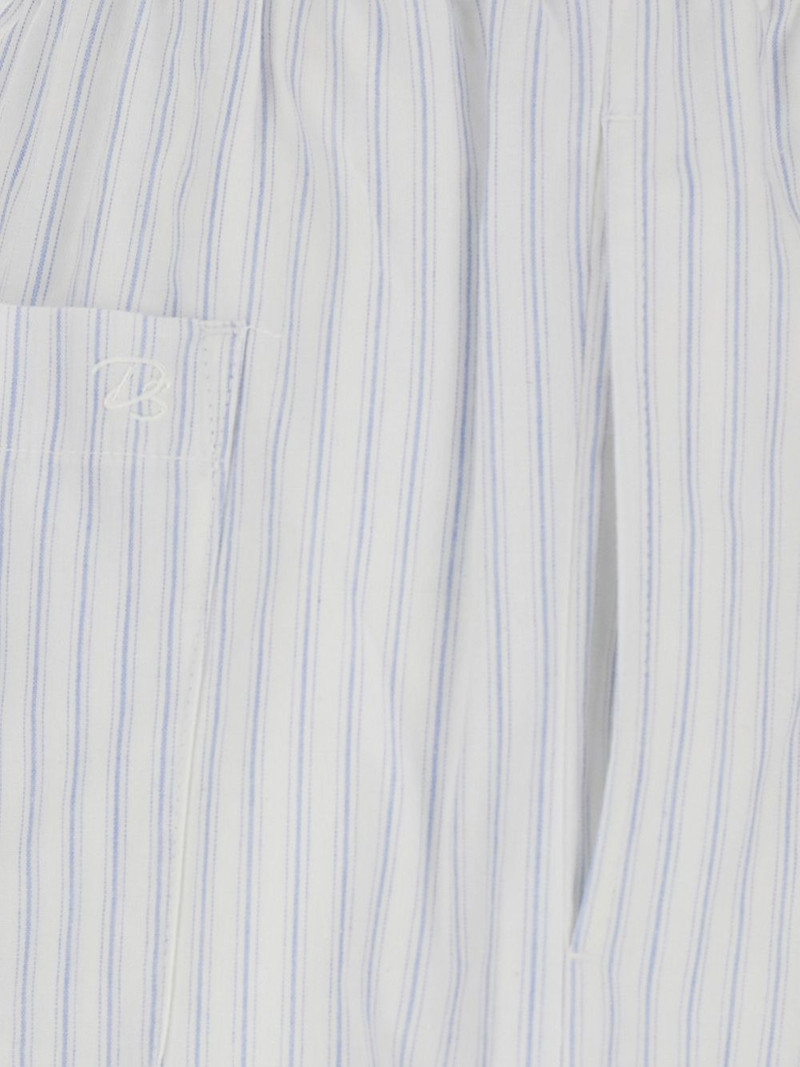 striped drawstring trousers 3