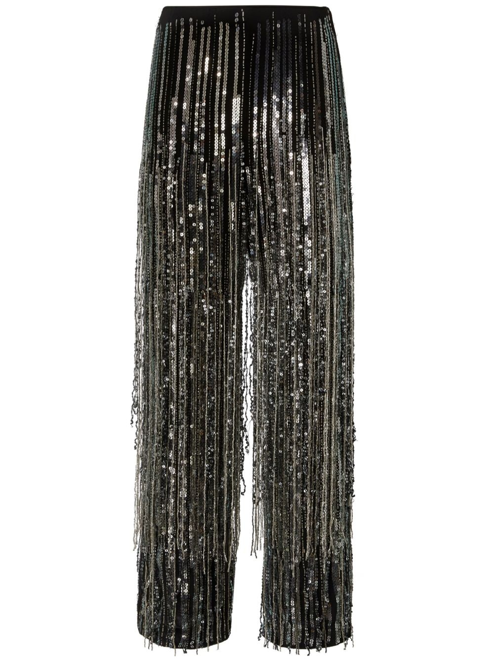 sequinned trousers - 1