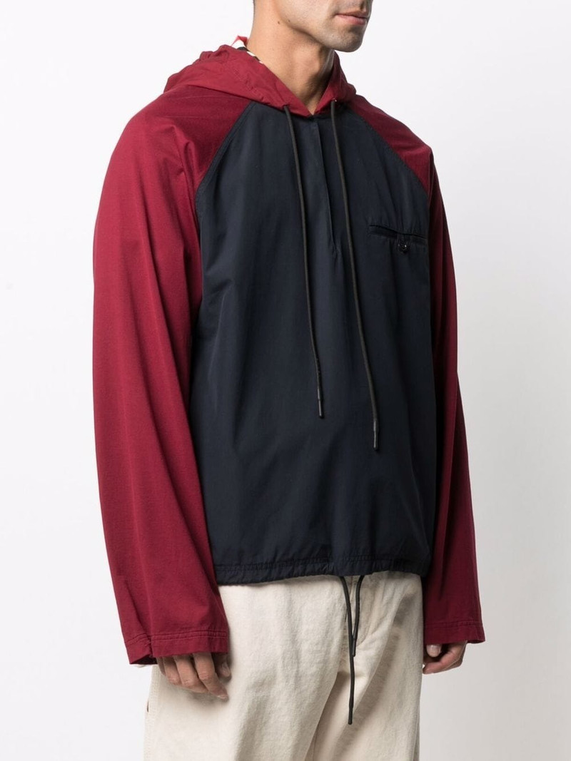 colour-block panelled jacket 3
