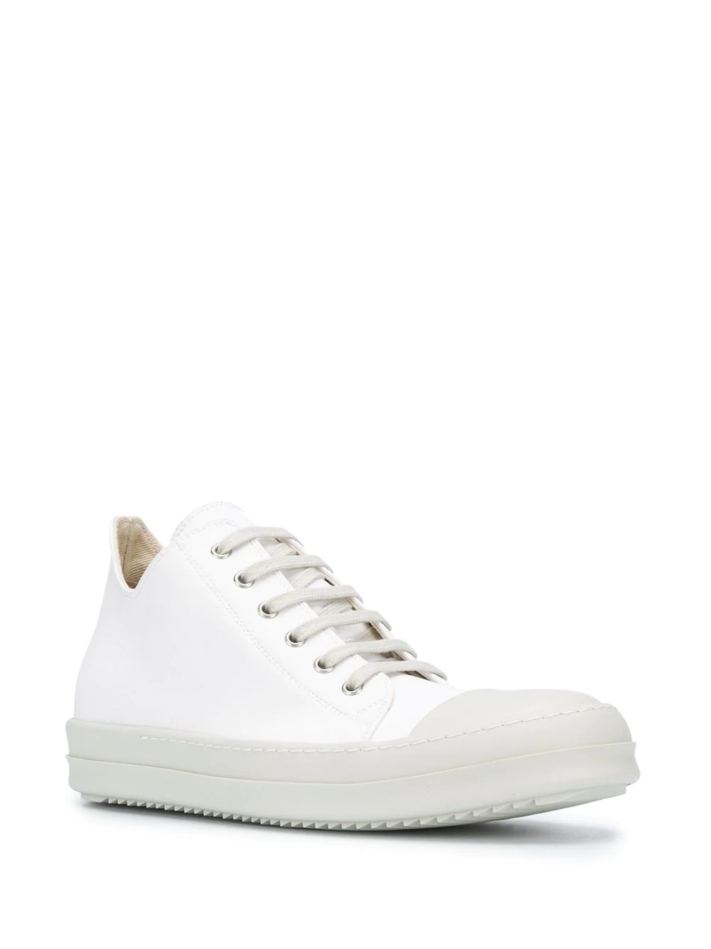 contrasting toecap sneakers - 2