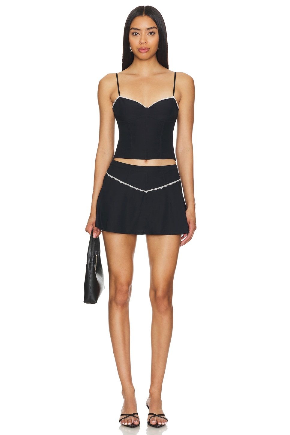 x REVOLVE Flare Mini Skirt - 4