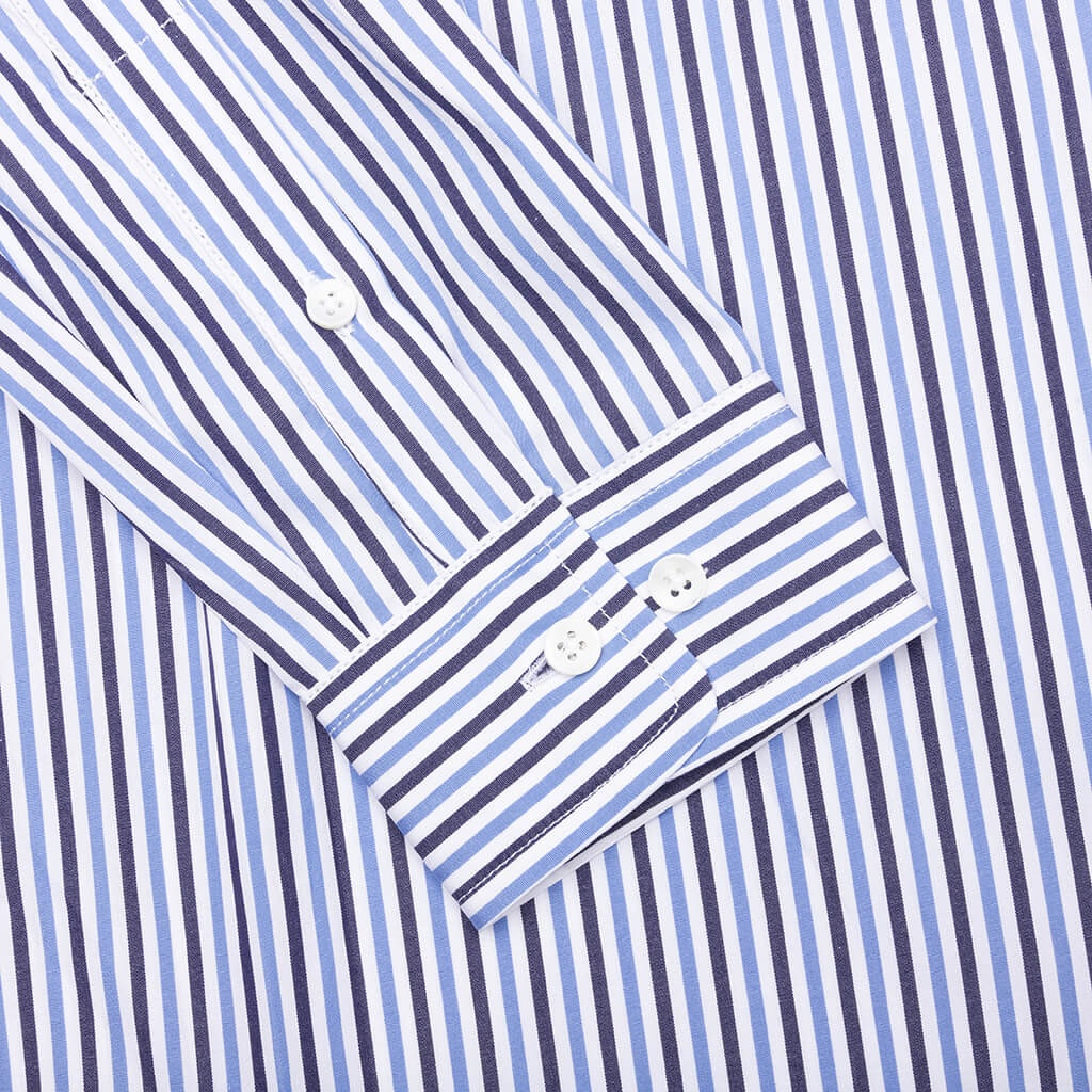 NECK LOGO NEON CLASSIC SHIRT - BLUE FUCHSIA - 4