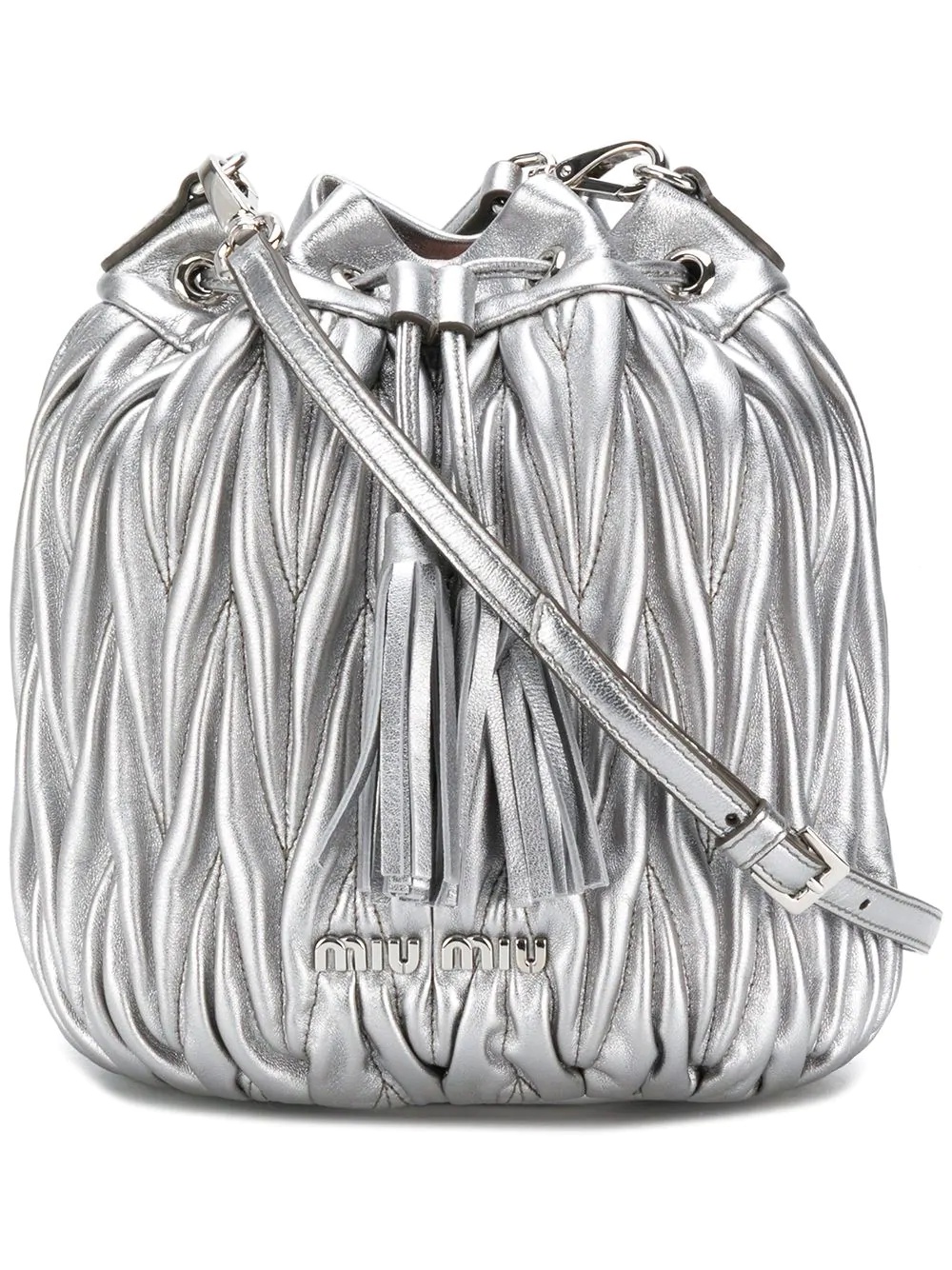 matelassé bucket bag - 1