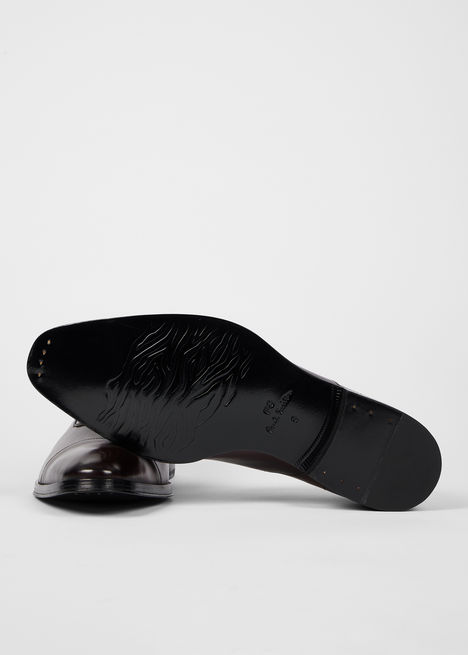 Leather Dark Brown 'Portman' Shoes - 3