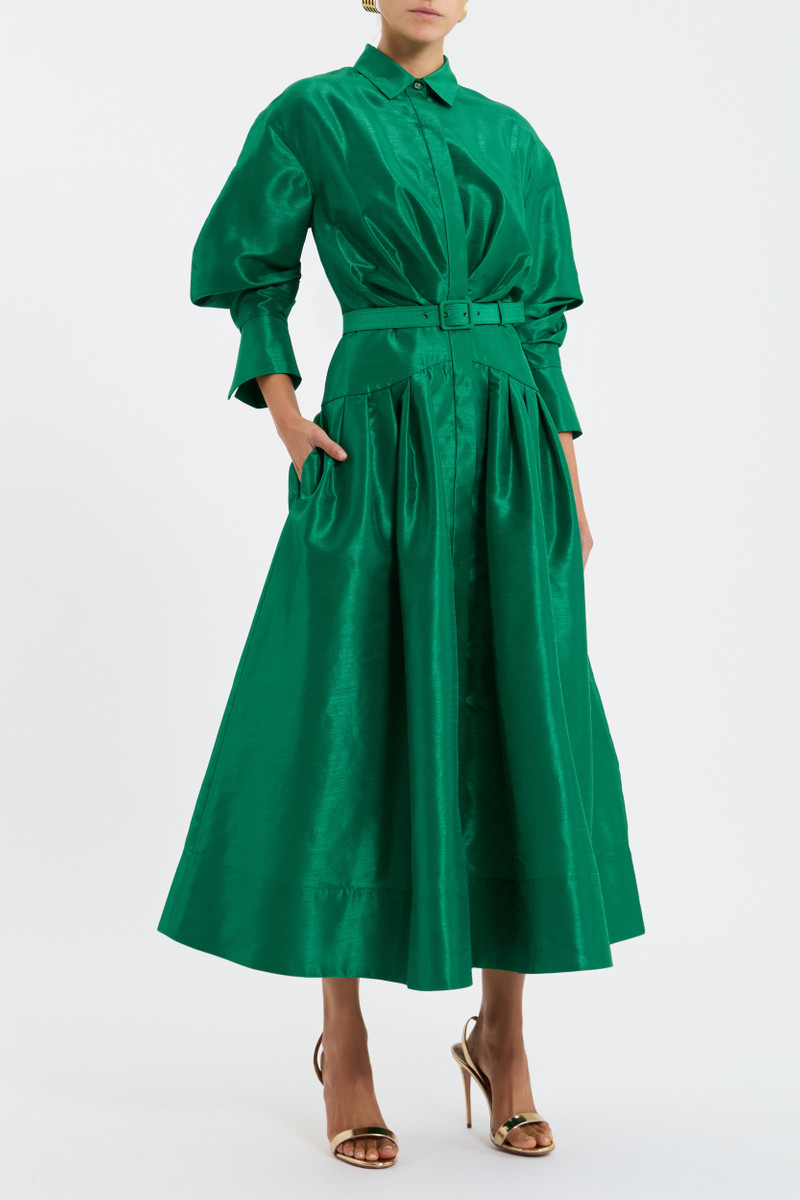 Maple Shirt Midi Dress 3