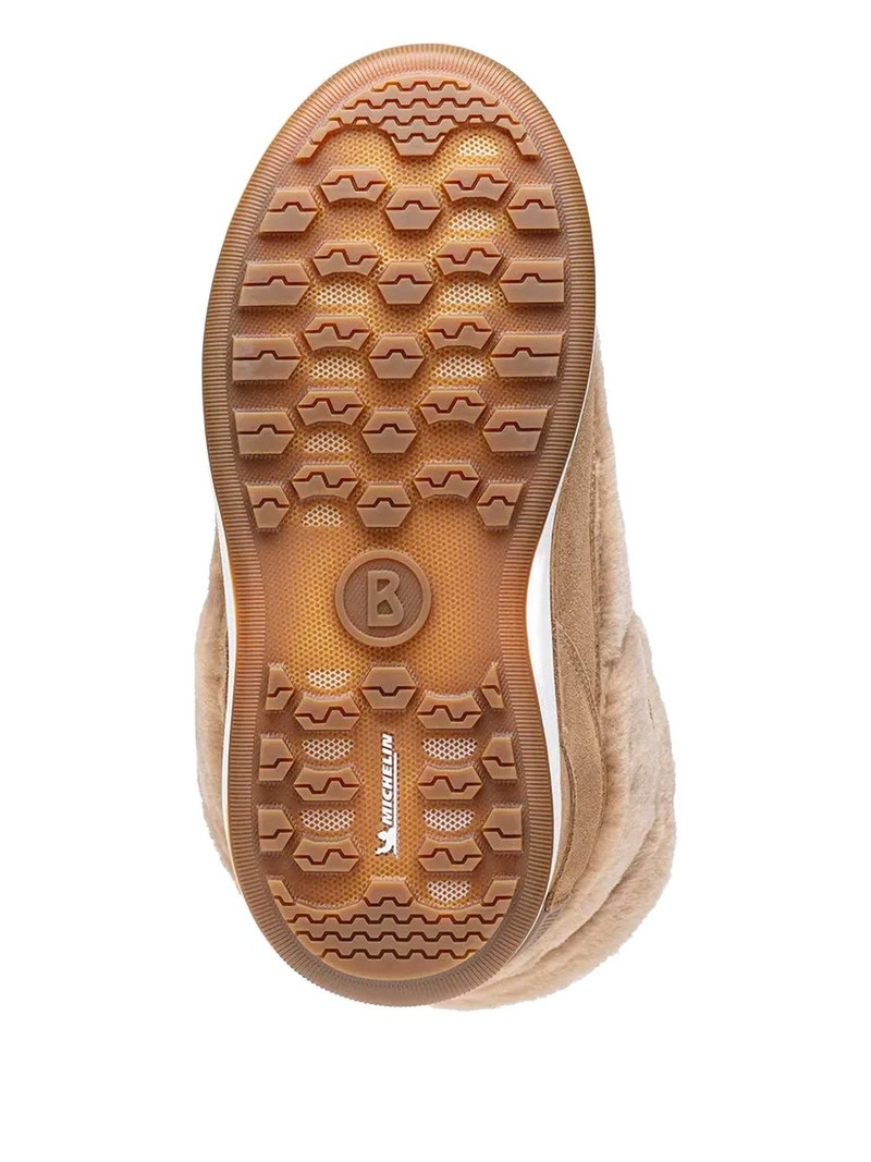 BOGNER fur lace-up snow boots outlook