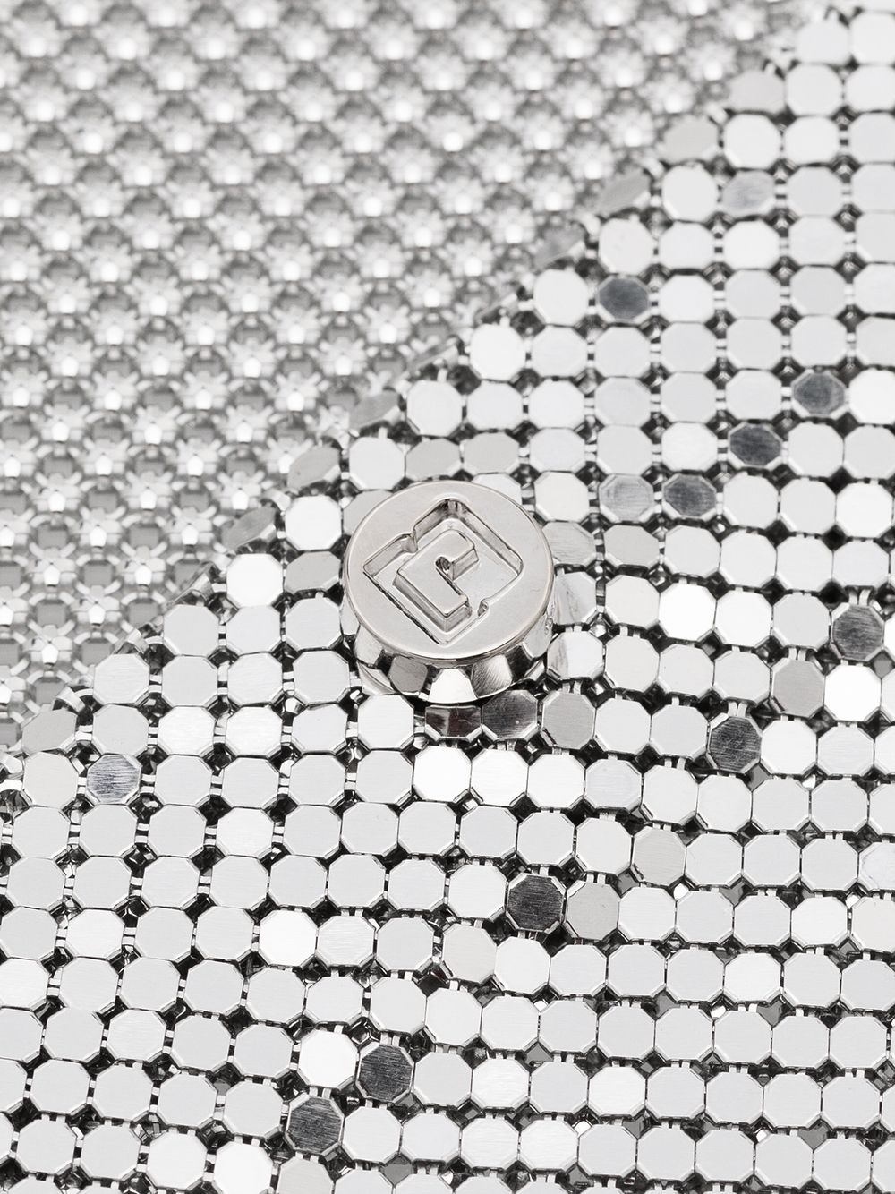 draped mesh necklace - 5