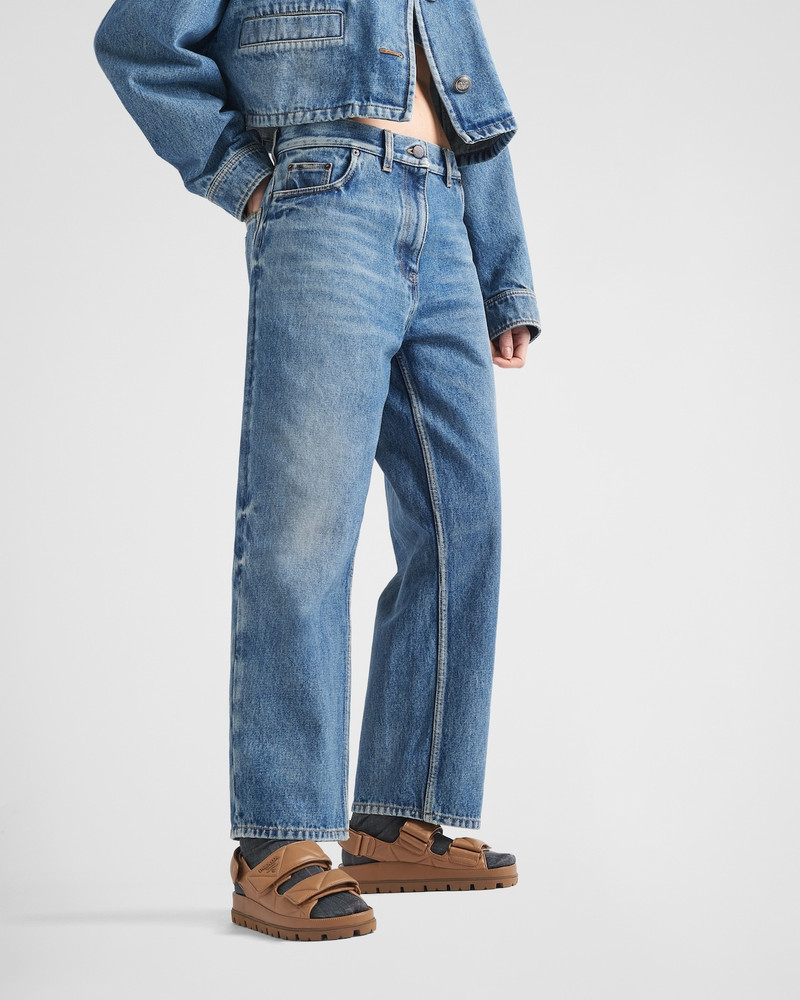 Prada Padded nappa leather sandals outlook