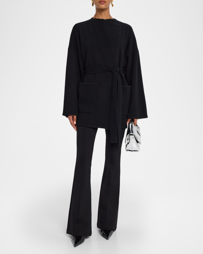 SABLYN Coline Belted Patch Pocket Cardigan outlook