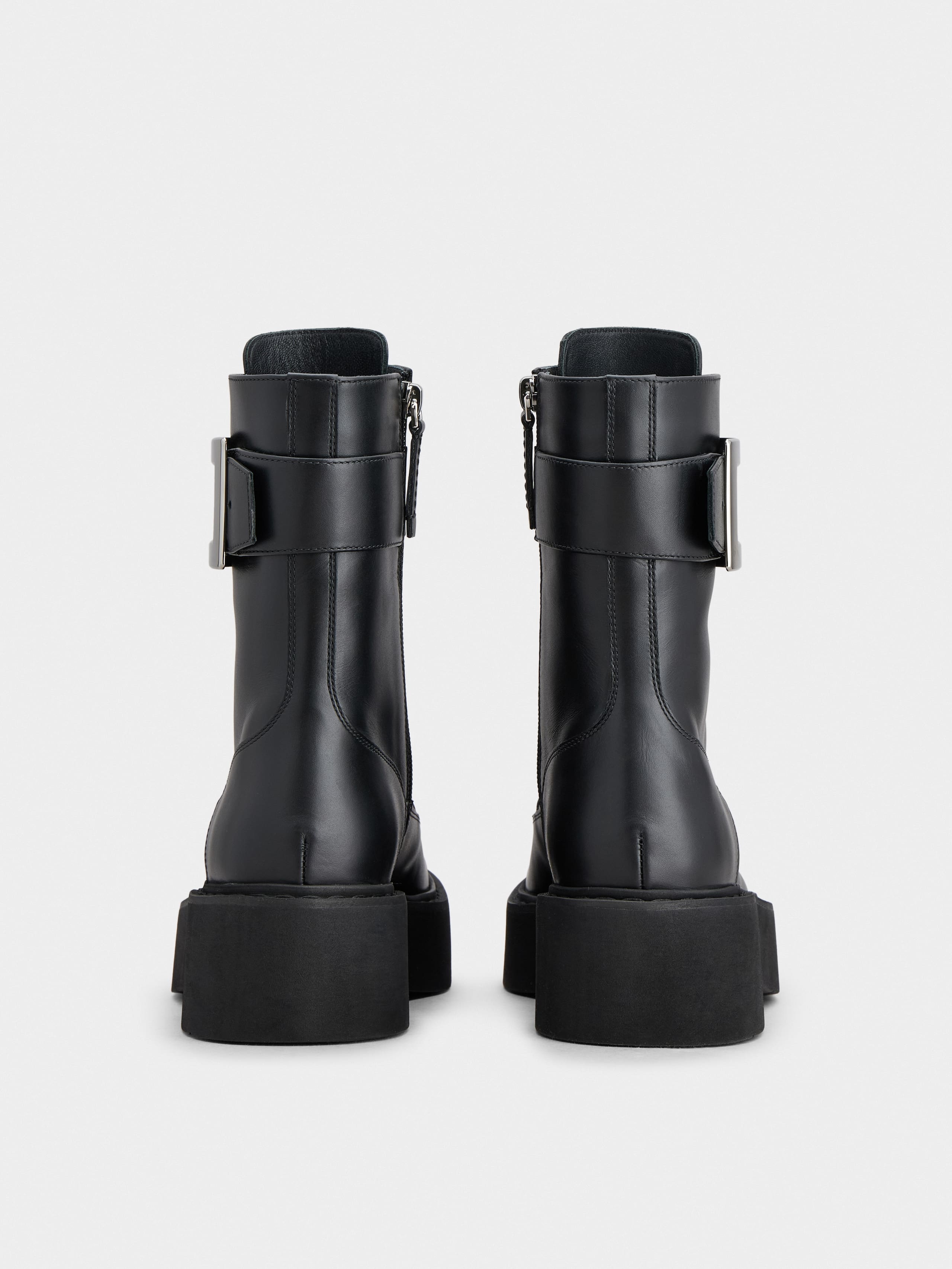 Viv' Rangers Combat Boots in leather - 5