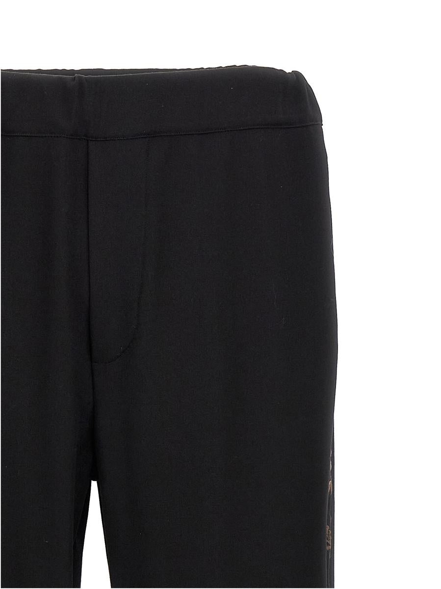 パンツ WALES BONNER 'Cairo' pants Black  WA24TR11WV03 WALES BONNER Wales Bonner 'Cairo' Pants | baltini | REVERSIBLE