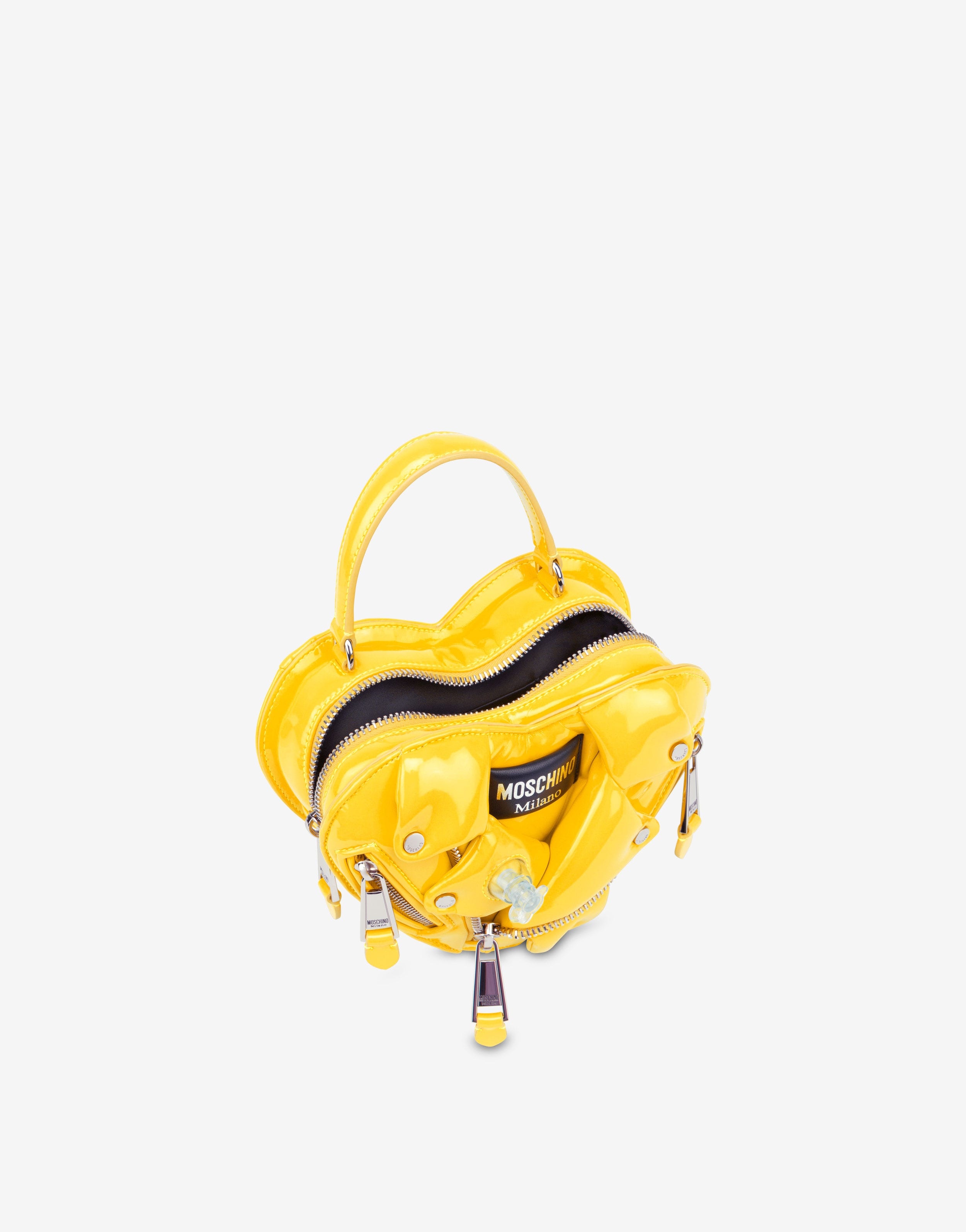 INFLATABLE EFFECT HEART BIKER BAG - 3