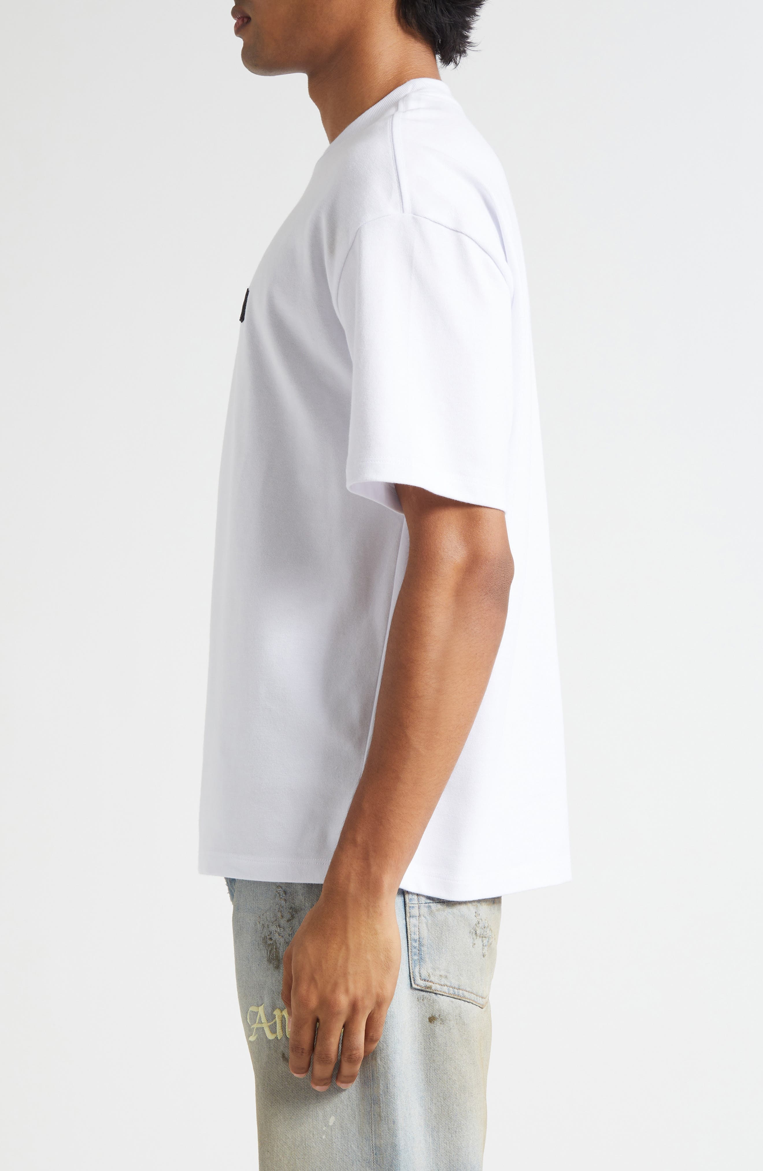AMIRI MA Skater Embroidered T-Shirt in White at Nordstrom - 4
