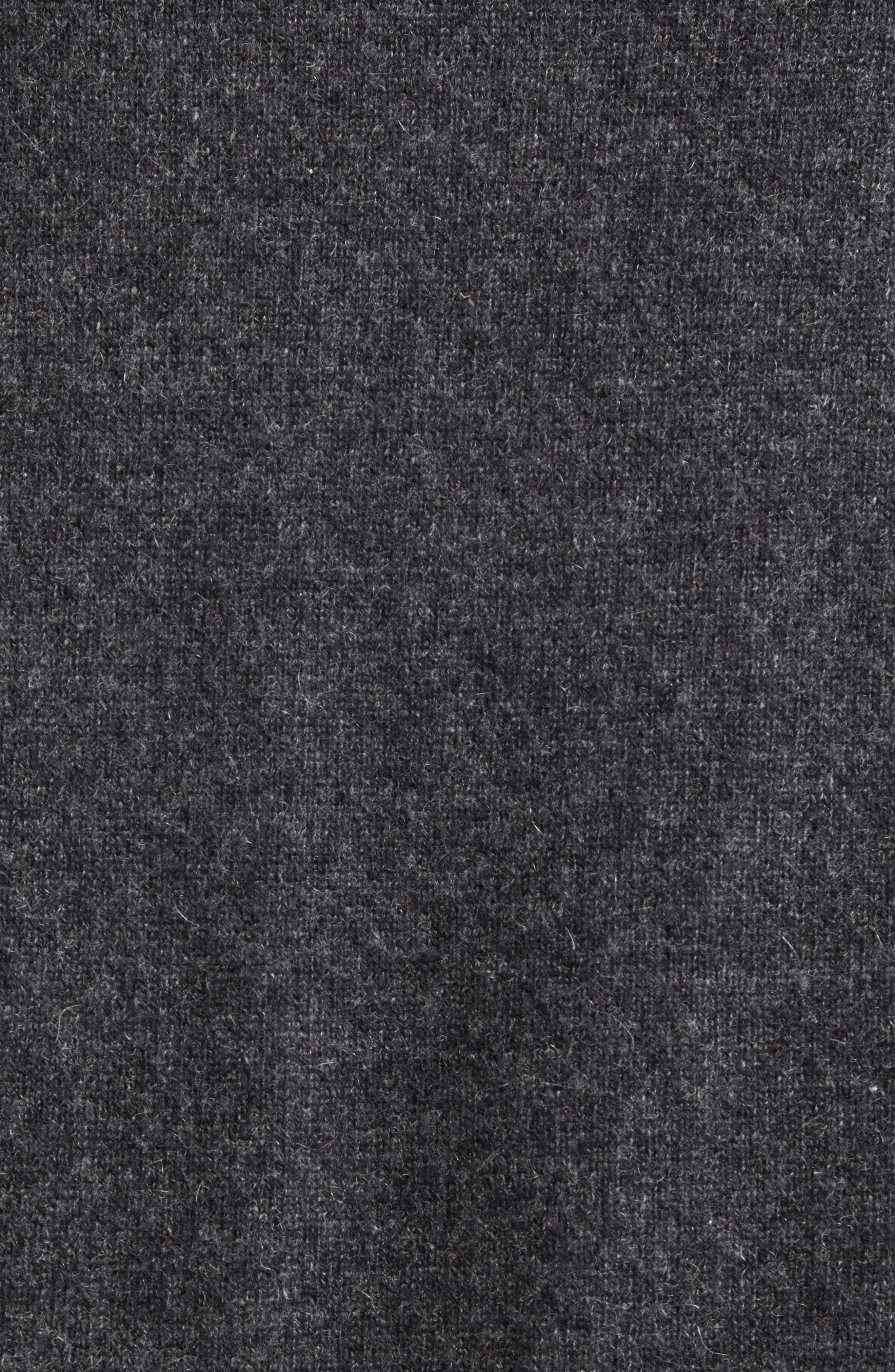 R13 Wrap Around Cashmere Cardigan in Charcoal at Nordstrom - 7